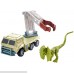 Matchbox Jurassic World Dino Transporters Dilopho-loader Vehicle And Figure B077PG9LMH